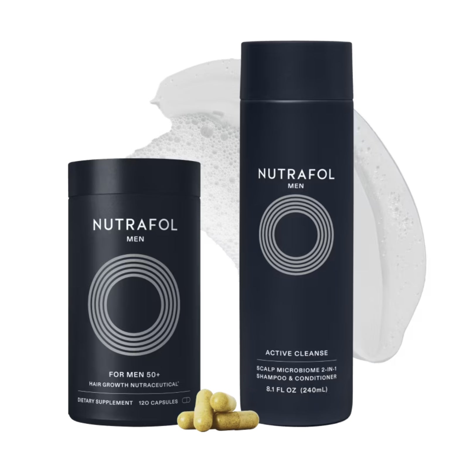 Nutrafol® Men Active Cleanse 2-in-1 Shampoo & Conditioner